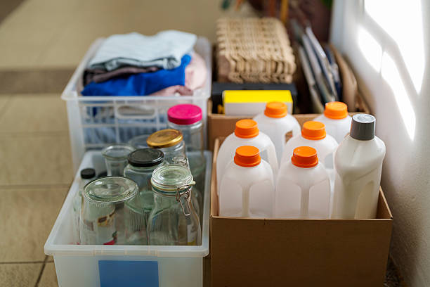 istock Assorted Household Items Sorted for Recycling and Donation 2228875392