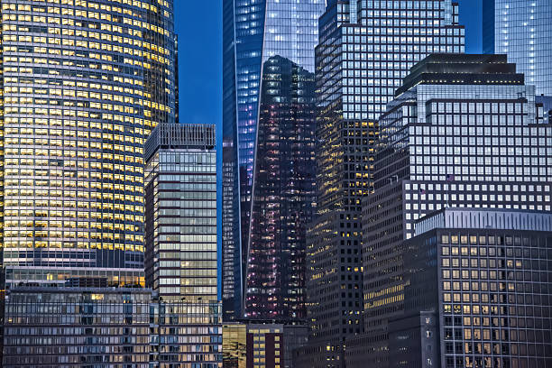 istock Downtown Manhattan Skyline ‚Color Abstract 2228880374