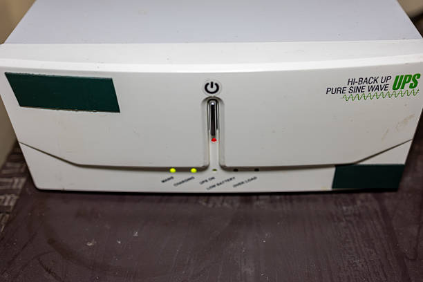 home inverter showing charging indicator at indoor