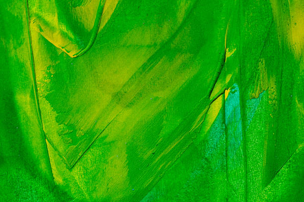 istock Green and yellow painted background 2228891568