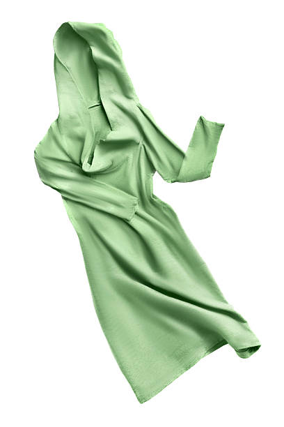 istock Green dress isolated 2228895901