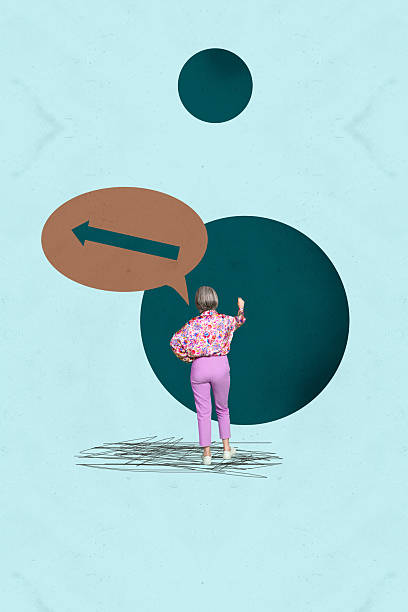 istock Collage of trader persin jumping forward with arrows symbolizing growth progress rising financial achievement 2228897825