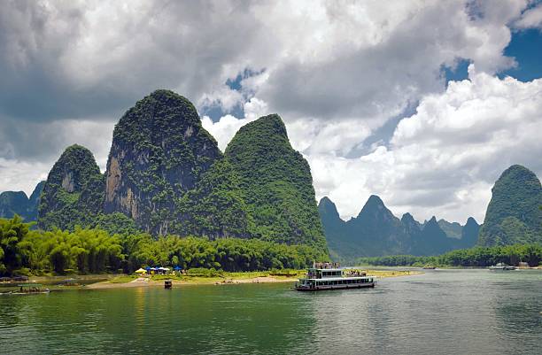 istock Li River karst landscape in Xingping 2228899826