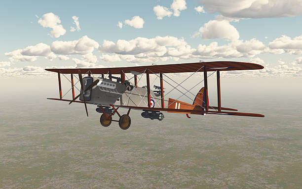 istock US biplane airplane from 1915 2228901670