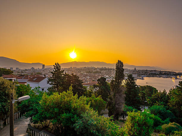 istock Sunrise over Split, Croatia from Marjan Hill 2228910930