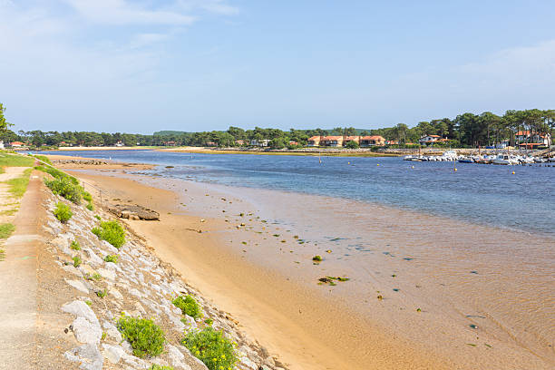 istock Beach and marina at the Courant de Mimizan 2228926500