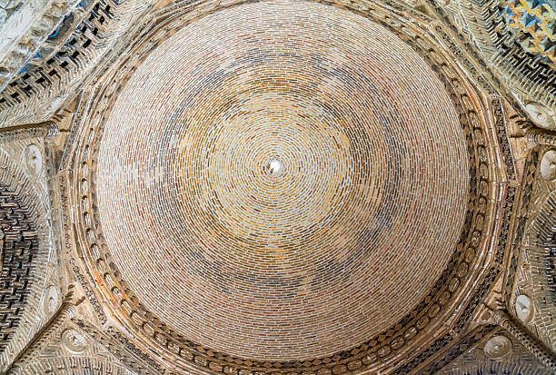 The  ceiling of Samanid Mausoleum (Islamic Samanid dynasty that ruled the Samanid Empire)