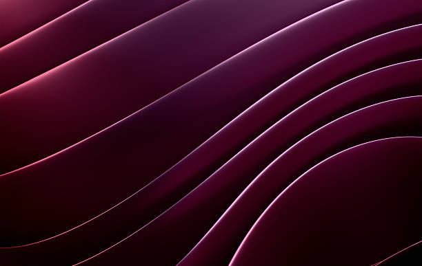 istock Purple Pink Abstract Curved Lines Wallpaper 2228932104