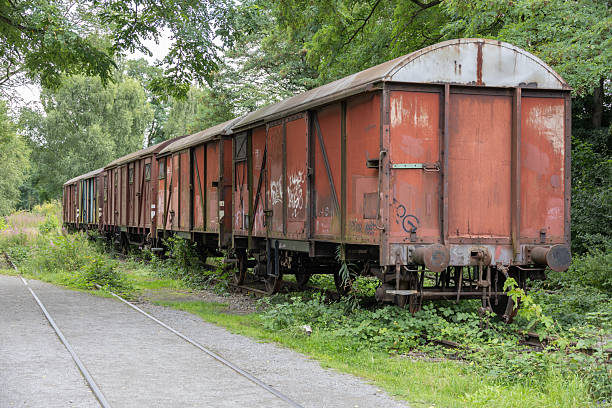 istock iron freight wagons of the railway 2228933732