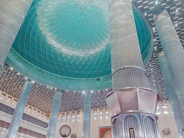 istock Interior architectural design of the Mosque. 2228934129