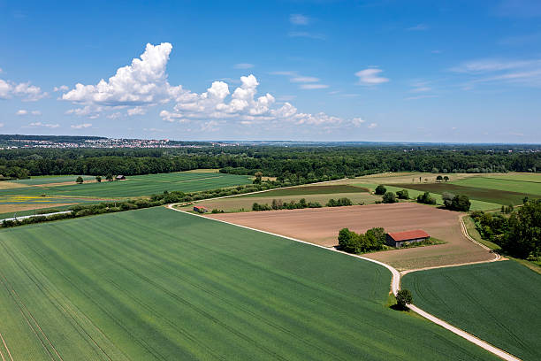 istock Idyllic landscape with blue sky 2228937460