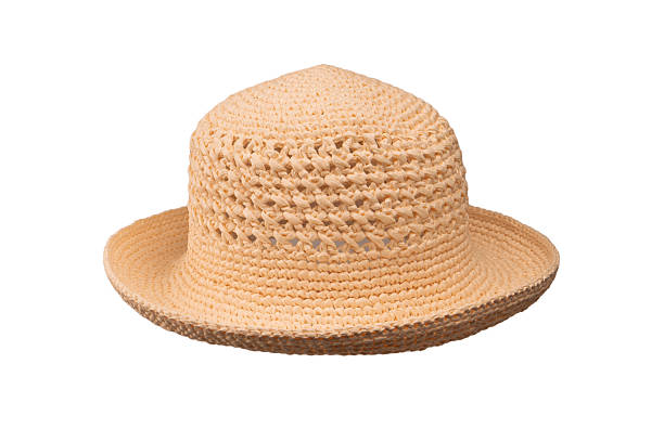 istock Straw summer hat with isolated on white background. 2228937954