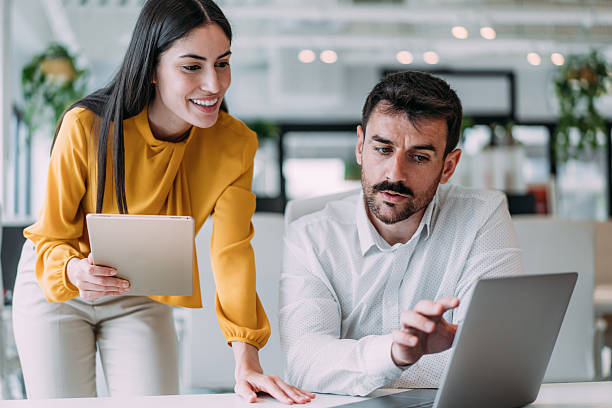 istock Business partners in meeting. 2228938395