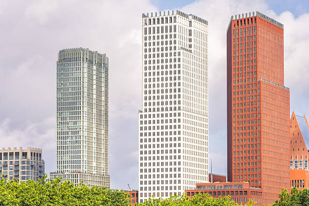 Skyscrapers in The Hague, The Netherlands.
