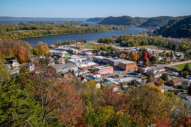 istock Elevated View of Lansing, Iowa 2228942186