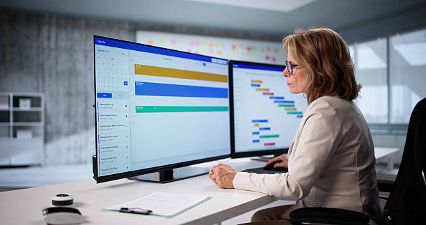istock Event Manager Efficiently Organizes, Schedules, And Checks Deadlines 2228953279