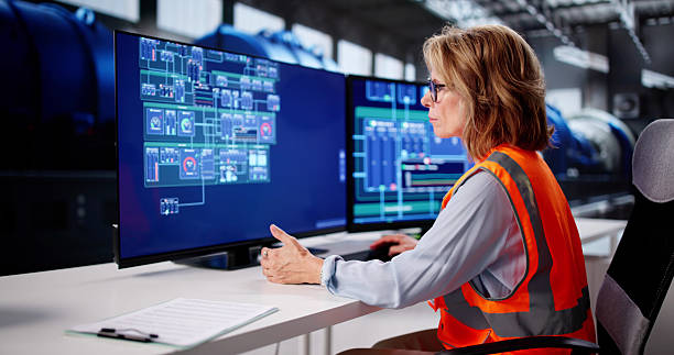 istock Experienced Woman Ensures Efficient Operations At Oil 2228953315