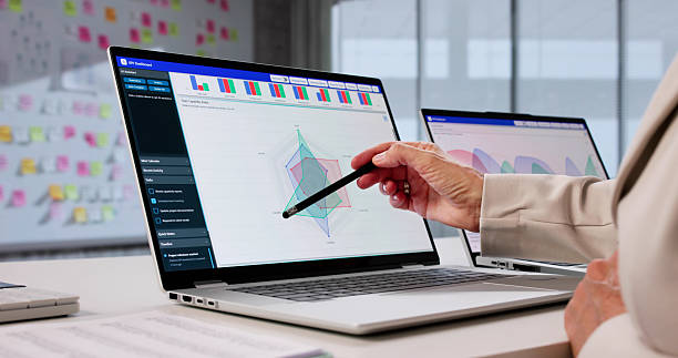 istock Senior Businesswoman Analyzing Financial Data 2228953380