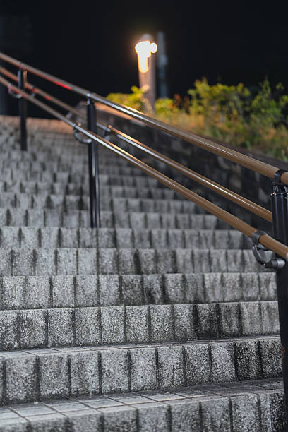 istock Barrier-Free Stair Handrail – Textured Background for Ads 2228964574