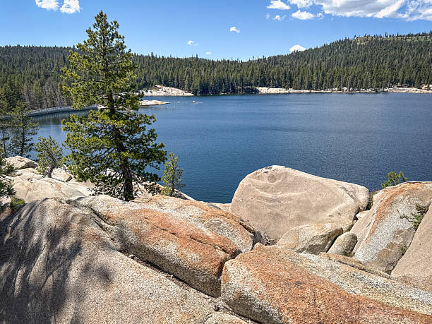 Lake Alpine in Alpine County, Californian Sierra Nevada