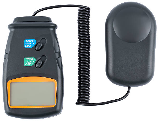 istock Luxmeter, a device for measuring illuminance, on a white background in insulation 2228975647