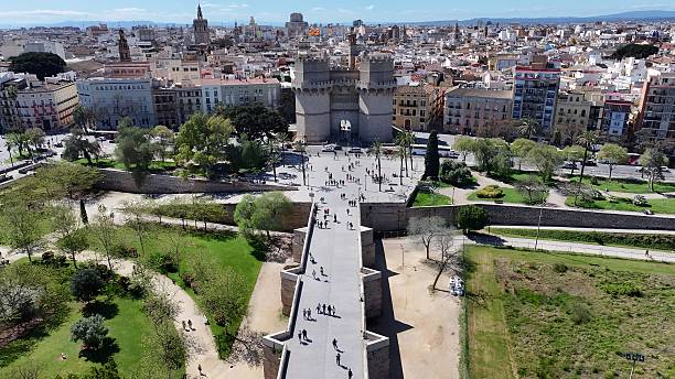 istock Serranos Towers at Valencia valence community Spain. 2228979374
