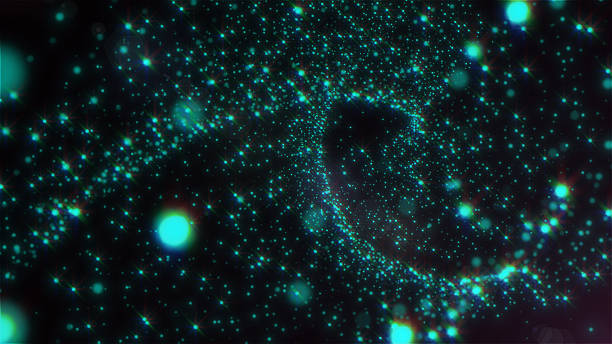 istock Abstract big data technology stars background of shining particles. 2228979795