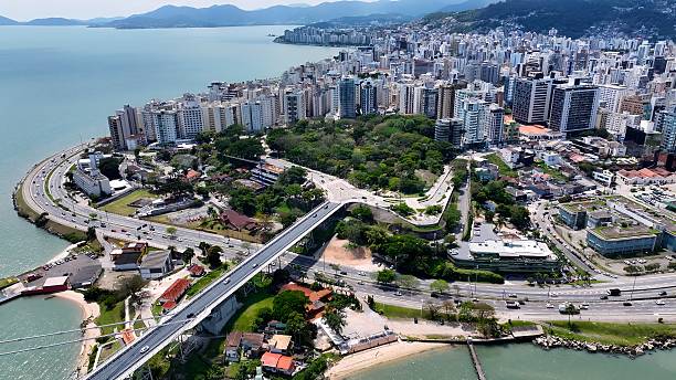 istock Florianopolis Skyline At Florianopolis In Santa Catarina Brazil. 2228984371