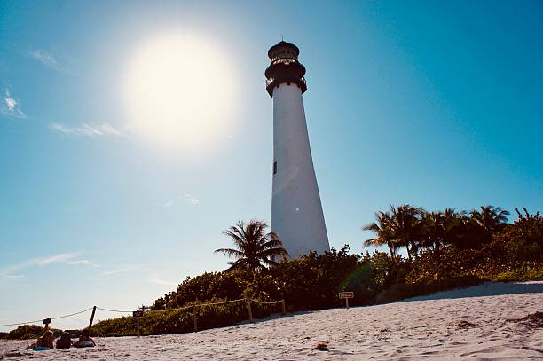 istock Cape Florida Lighthouse on Key Biscayne Beach, Miami , Florida 2228997924