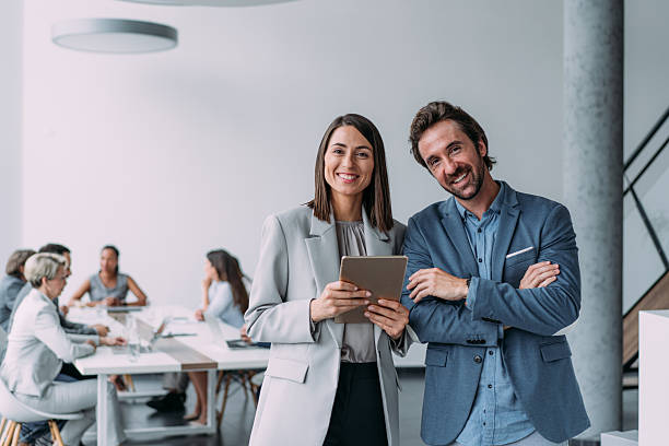 istock Business people in the office. 2229005891