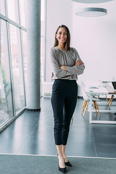 istock Confident businesswoman in modern office. 2229005947
