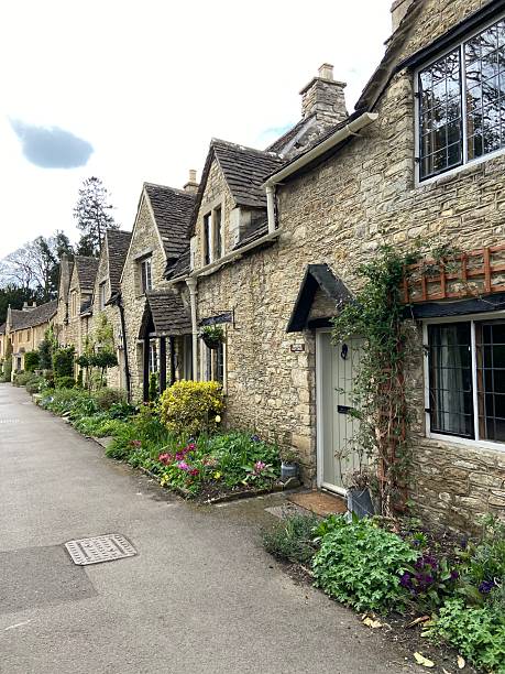 istock Quaint Stone Cottages in Castle Combe, Wiltshire 2229012192