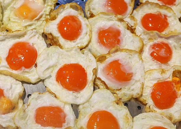 Fried Eggs - Bangkok Street Food.