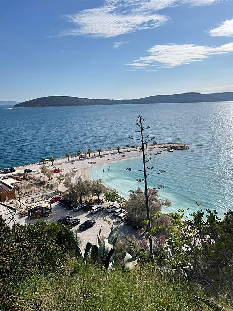 istock Idyllic Beach and Cove on the Croatian Coast 2229016096