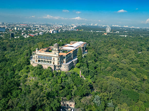 istock Chapultepec Castle Timelapse Drone View in Mexico City 2229019391