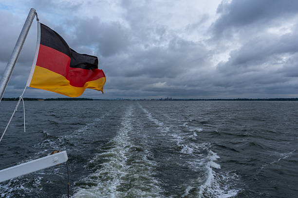 By ferry across the Baltic Sea from Stralsund to Hiddensee