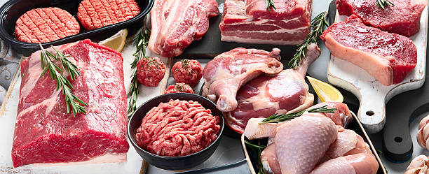 istock Assortment of raw meats 2229023945