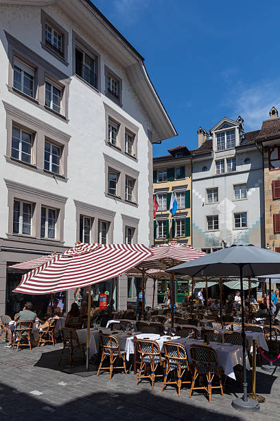 Old Town architecture of Lucerne, Switzerland