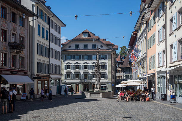 istock Old Town architecture of Lucerne, Switzerland 2229024095
