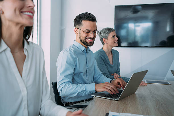 istock Business persons on meeting in the office. 2229024467