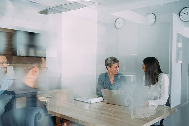 istock Business persons on meeting in the office. 2229024485