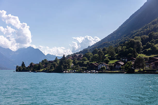 istock Lake Brienz with alpine mountains form Ferry boat 2229025186