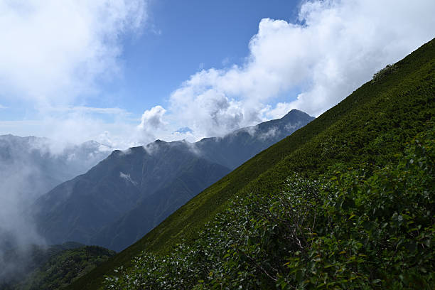 istock Climbing Mt. Senjogatake , Yamanashi, Japan 2229025495