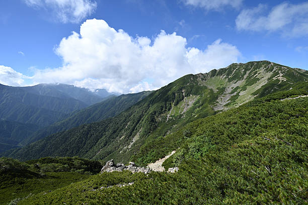 istock Climbing Mt. Senjogatake , Yamanashi, Japan 2229026706
