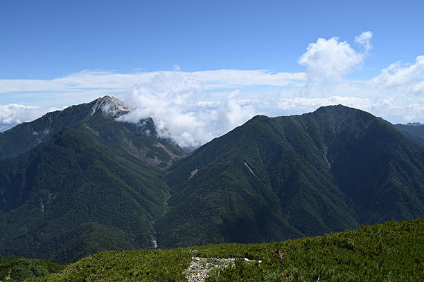 istock Climbing Mt. Senjogatake , Yamanashi, Japan 2229026893