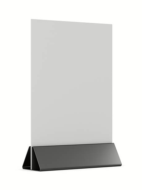 istock Table banner on white background. Isolated 3D illustration 2229027996