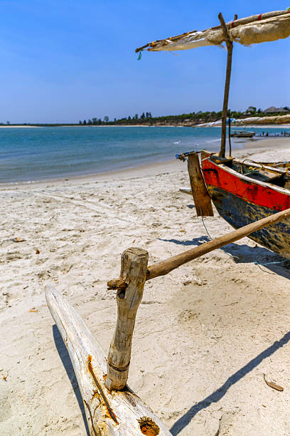 istock Traditional outrigger canoe in western Madagascar. 2229036135