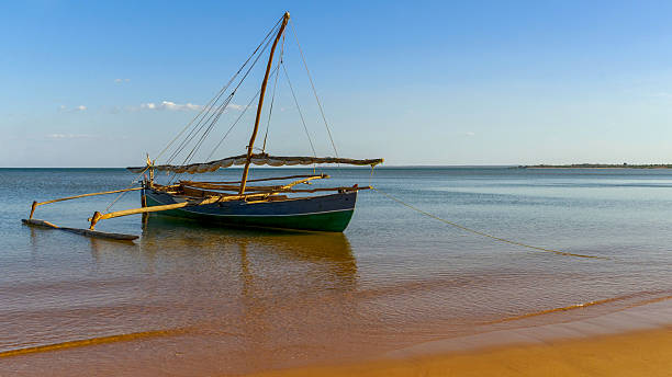 istock Traditional outrigger canoe in Madagascar 2229038124