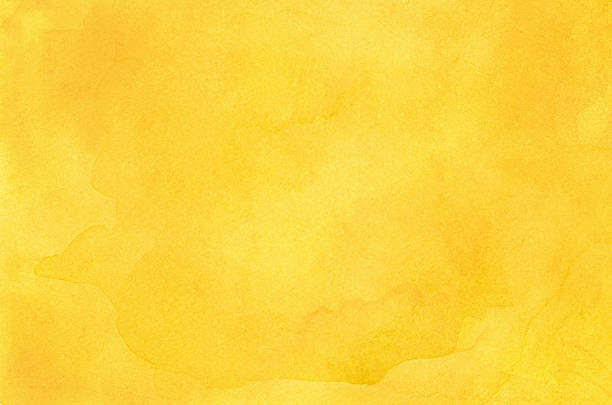 istock Abstract yellow watercolor background texture 2229038652