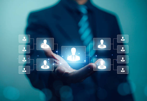 istock HR Business people use human resources effectively to find people who provide data management and marketing services for teamwork and professional use of technology. 2229039197